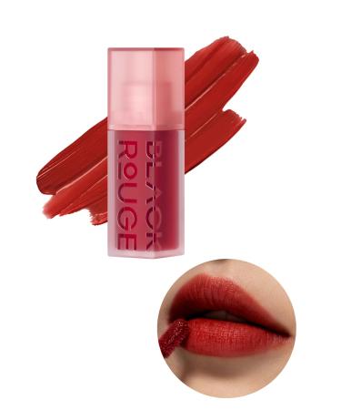 Black Rouge Velvet Texture Moisturizing and Nourishing Double Over Layer Velvet Tint Chilli