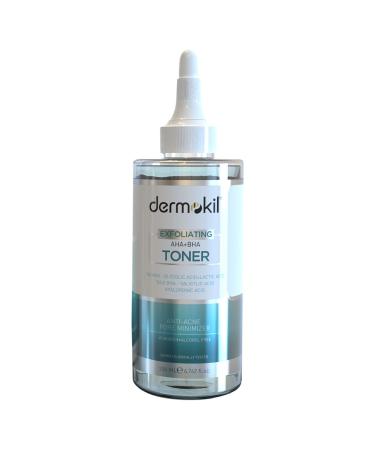 Dermokil Exfoliating Aha Bha Niacinamide Tonic 200 ml
