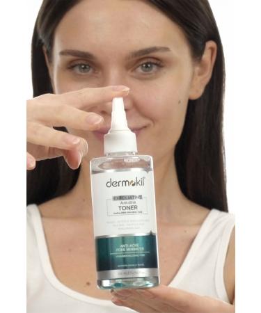Dermokil Exfoliating Aha Bha Niacinamide Tonic 200 ml - Buy Online on GoSupps.com