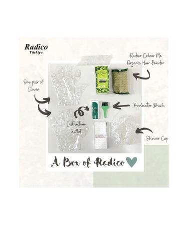 radico Organic Hair Dye 100 Gr. (WINE RED) - Buy Online on GoSupps.com