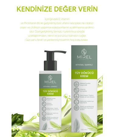 M REL KOZMET K Hair Removal Cream - Natural and Herbal Content - Sensitive and All Skin Types - Buy Online on GoSupps.com