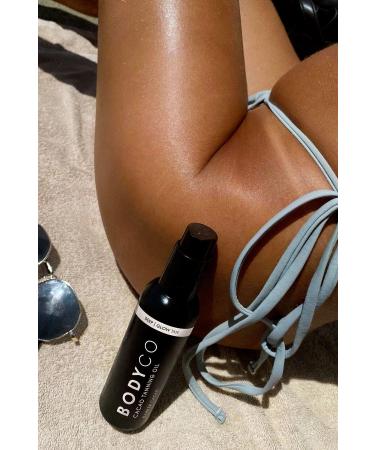 Bodyco Cacao Tanning Oil - Intensive Tanning Cocoa Butter - Self Tanning Mousse - Bronzing Foam - Buy Online on GoSupps.com