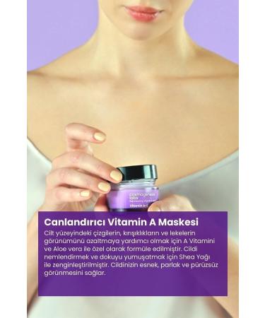 Cosmogenesis Labs Revitalizing Vitamin A Mask 50ml Vegan Anti-Dryness Rejuvenating (0.3% RETINOL-3% ALOE VERA) - Buy Online on GoSupps.com