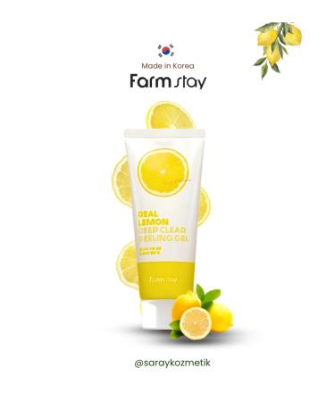 Farmstay Lemon Extract Peeling Gel