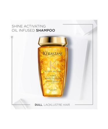 Kerastase Elixir Ultime Le Bain - All Hair Shiny Glossy Shampoo 250 ML CYT145412....4521178