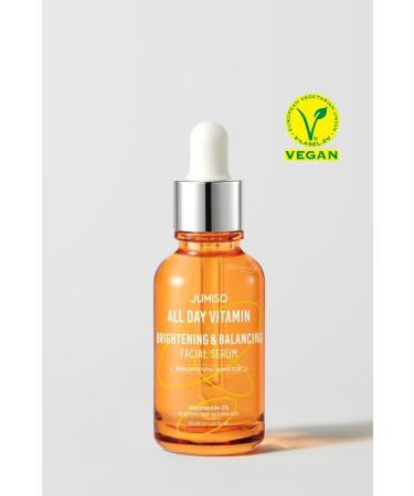 Jumiso All Day Vitamin Brightening & Balancing Facial Serum (KORENDY) Brightening and Balancing Serum 30ml