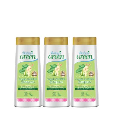 Baby's Green 3-Piece Set Organic Baby Shampoo (400ML X 3 PCS)
