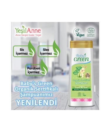 Baby's Green 3-Piece Set Organic Baby Shampoo (400ML X 3 PCS) - Buy Online on GoSupps.com