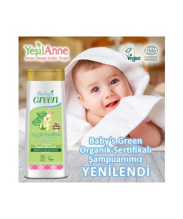 Baby's Green 3-Piece Set Organic Baby Shampoo (400ML X 3 PCS) - Buy Online on GoSupps.com