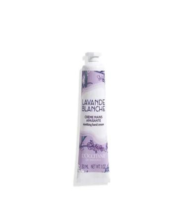 L'Occitane Loccitane White Lavender Moisturizing Hand Cream 30ml