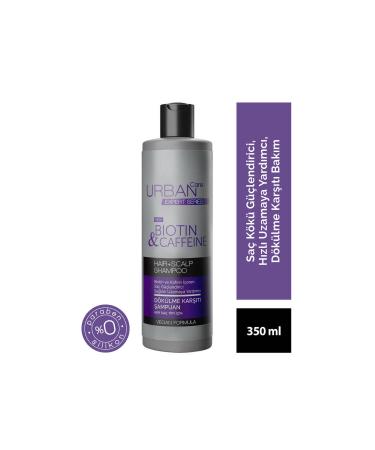 Urban Care Expert Biotin And Caffeine Anti-Loss Hair Care Shampoo Helps Healthy Growth 350ml