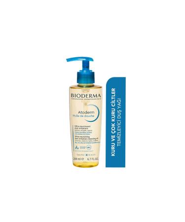 Bioderma Atoderm Shower Oil Nourishing and Rinsable Shower Oil for Dry and Atopic Skin 200ml
