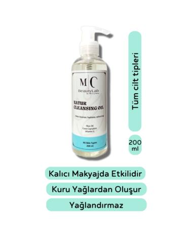 MC BeautyLab Natur Cleansing Oil - Skin and Makeup Cleansing Oil 200 ml
