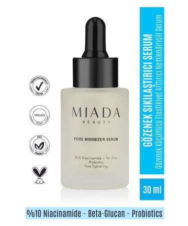 Miada Beauty Pore Minimizer Serum - Pore Tightening Serum 30 ml