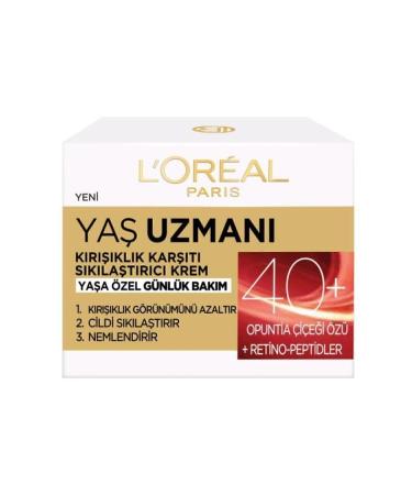L'Oreal Paris Age Expert 40+ Anti-Wrinkle Moisturizing Cream 50ml - Buy Online on GoSupps.com