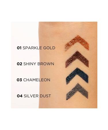 Eveline Cosmetics Variete Sparkling Liquid Glitter Eyeliner Waterproof - Buy Online on GoSupps.com