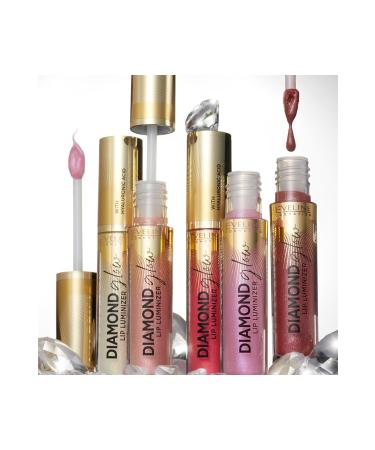 Eveline Cosmetics Lipgloss Diamond Glow Lip Luminezer Hyaluronic Acid Lip Gloss - Buy Online on GoSupps.com