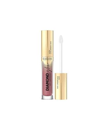 Eveline Cosmetics Lipgloss Diamond Glow Lip Luminezer Hyaluronic Acid Lip Gloss