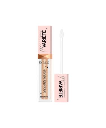 Eveline Cosmetics Variete Cooling Kissies Collagen and Hyaluronic Acid Lip Gloss 6.8Ml