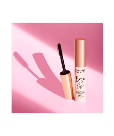 Eveline Cosmetics Brow & Go Ultra-Strong Vegan Eyebrow Gel Lamination Effect - Buy Online on GoSupps.com