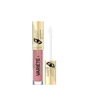 Eveline Cosmetics VARIETE SATIN MATTE LIP HYALURONIC ACID LIQUID LIPSTICK 4.5ML