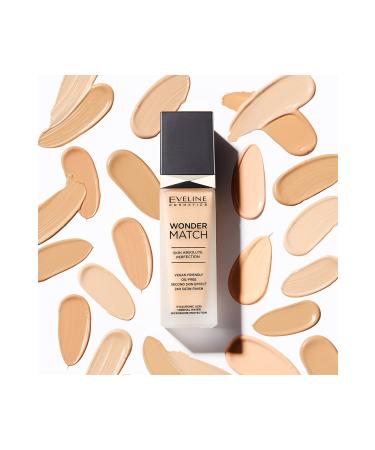 Eveline Cosmetics WONDER MATCH 12 LIGHT NATURAL VEGAN FOUNDATION 30ML - Buy Online on GoSupps.com