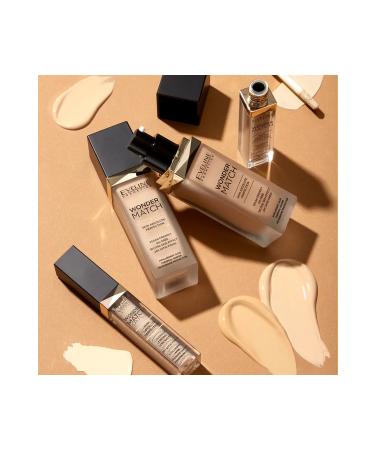 Eveline Cosmetics WONDER MATCH 12 LIGHT NATURAL VEGAN FOUNDATION 30ML - Buy Online on GoSupps.com
