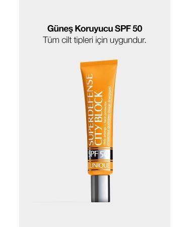 Clinique Superdefense City Block Spf 50 Daily Urban Skin Protector 40ML