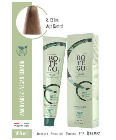 botegohair Botego Organica Cream Color - 8.12 Inch Light Blonde 100 ml