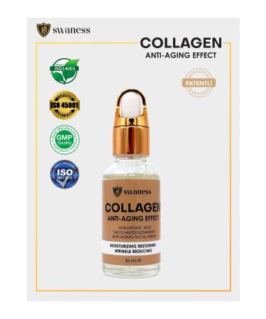 SWANESS Skin Rejuvenating Collagen Serum (glutathione + hyaluronic acid + saccharide Isomerate) 30 ml - Buy Online on GoSupps.com