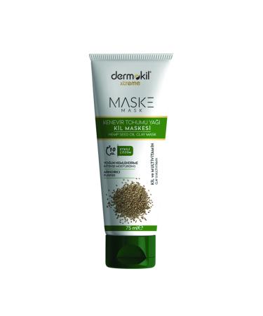 Dermokil Hemp Seed Oil Clay Mask 75 Ml