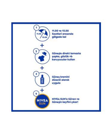 NIVEA Sun SPF50 Sensitive Soothing Moisturising Face Sun Cream 50ml - Buy Online on GoSupps.com