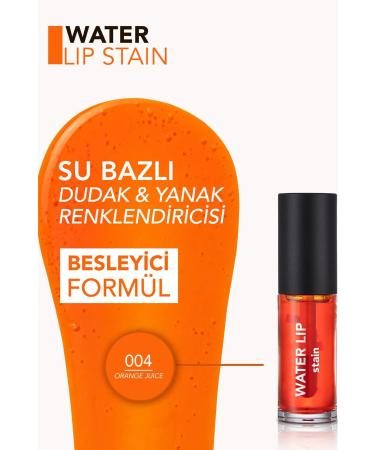 Flormar Water Lip Stain Water Based & Permanent Lip Color Tint - Carest Cosmetic - Buy Online on GoSupps.com