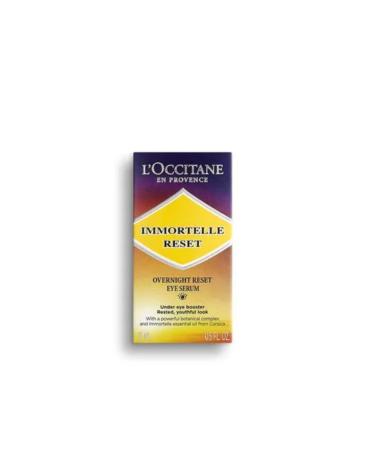 L'Occitane Immortelle Reset Overnight Eye Serum - Immortelle Reset Overnight Eye Serum 15ml - Buy Online on GoSupps.com