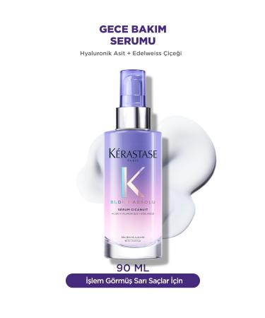 Kerastase Blond Absolu Serum Cicanuit Night Care Serum for Blonde Hair 90 ml