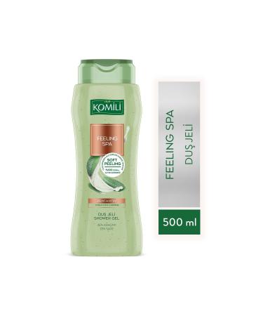 Komili Feeling Spa Sage Shower Gel - Intensive Moisturizing - Vegan - 500 ML