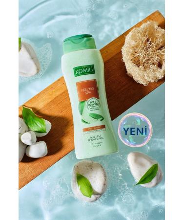 Komili Feeling Spa 2-Piece Peeling Shower Gel Set - Vegan - 2 x 500 ML - Buy Online on GoSupps.com