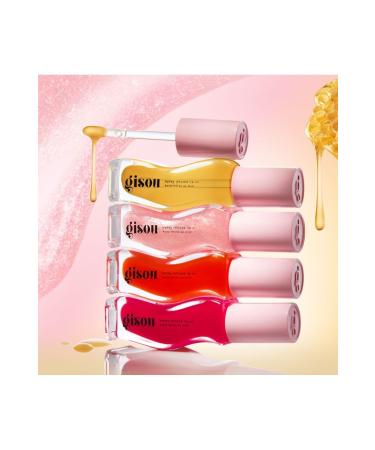 gisou A glossy shine and a non-sticky finish Honey Infused Lip Oil - Honey Lip Oil 8ml - Buy Online on GoSupps.com