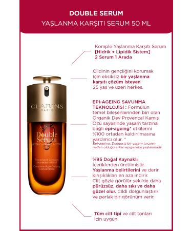 Clarins DOUBLE SERUM 9 50ML
