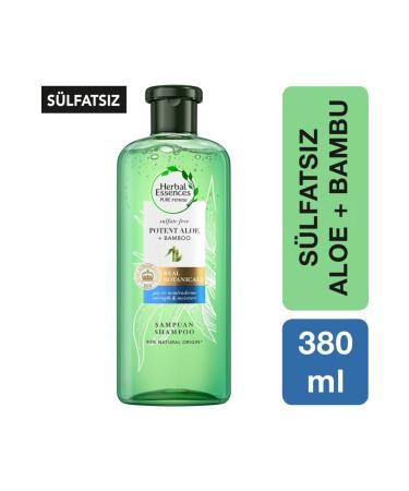 Herbal Essences Aloe Power Bamboo Sulfate Free Shampoo 380 Ml _shampoo-1165