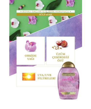 OGX Orchid Oil Sulfate Free Shampoo 385 ml