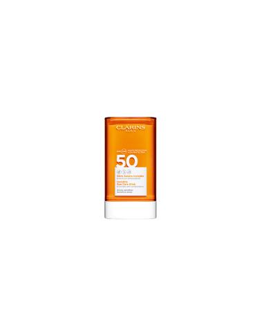 Clarins Sun Care Stick Spf 50 Sun Cream 17 Gr For Eye Area Face Ears Nose Shaved Scalp