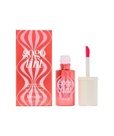 benefit cosmetics Gogo Tint - Long-Lasting Satin & Shiny Finish Multi-Purpose Lip & Blush Liquid Colorant 6ML