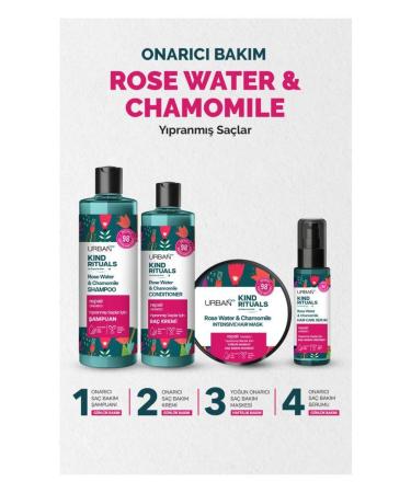Urban Care Kind Rituals Rose Water Chamomile Hair Care Mask 230 ML - Buy Online on GoSupps.com