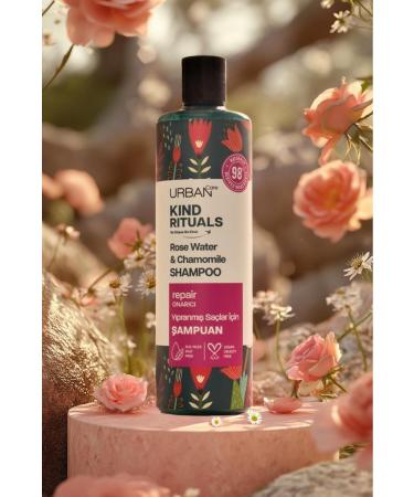Urban Care Kind Rituals Rose Water Chamomile Shampoo 400 ML - Buy Online on GoSupps.com