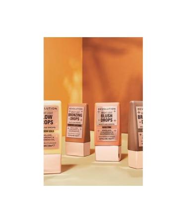 Revolution Bright Light Drops Liquid Blush Rose - Buy Online on GoSupps.com
