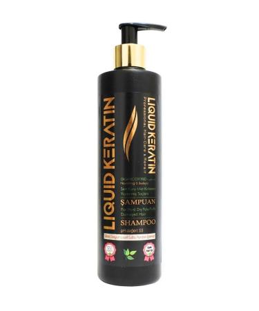 Liquid Keratin Dry Dull Hard Frizzy Hair - Salt-Free Malibu Keratin Shampoo (350ML)