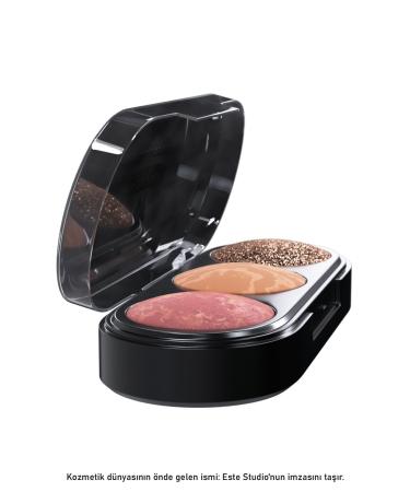 Add Color to Your Estella Beauty: 3-Pack Blush Palette with Terracotta Blush No: 02 - Buy Online on GoSupps.com