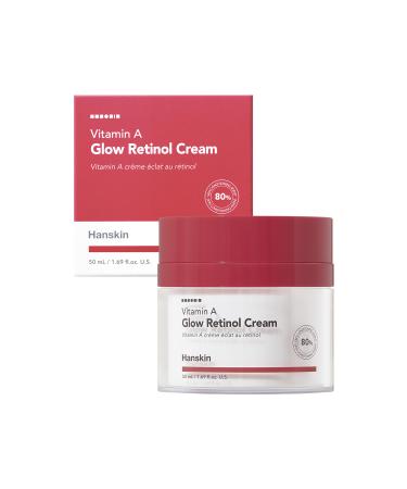 Hanskin Vitamin A Glow Retinol Cream-Anti-Aging-Tone-Brightening-50 Ml