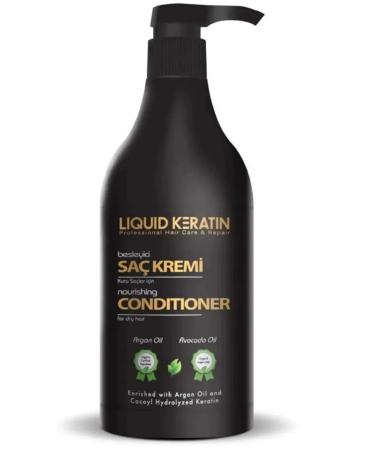 Liquid Keratin Keratin Cream (500ml) For Damaged Dry Hair (Moisturizing Repair)